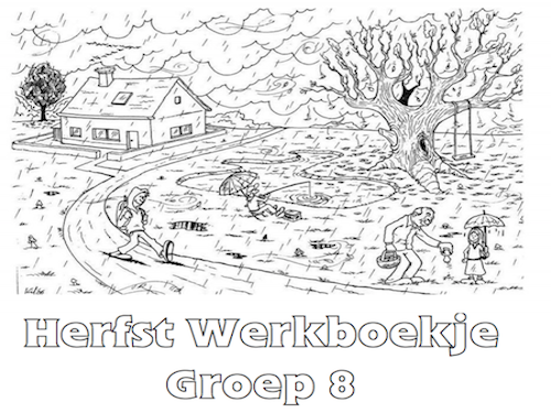 Toevlucht winkelwagen wandelen Herfst Werkboekje Groep 8 - Werkboekjes Printen op Minipret.nl