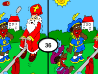 Zoek de Verschillen met Sinterklaas 2 (Spelletje)