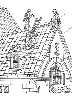 Dakdekker Kleurplaat — gratis kleurplaat printen