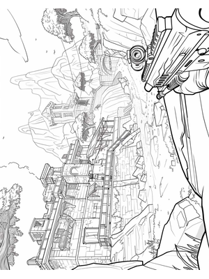 Fortnite 24 Kleurplaat — gratis kleurplaat