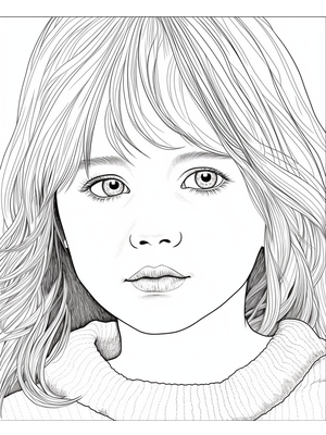 Kind 5 Kleurplaat — gratis kleurplaat