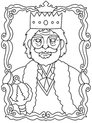 Koning B Kingduncan Older Kleurplaat — gratis kleurplaat