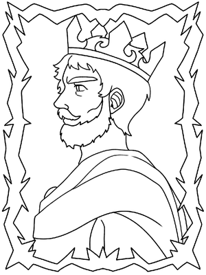 Koning B Macbeth Older Kleurplaat — gratis kleurplaat