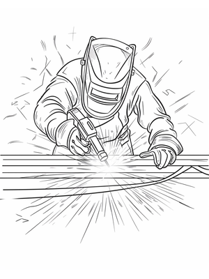 Lasser Kleurplaat — gratis kleurplaat printen