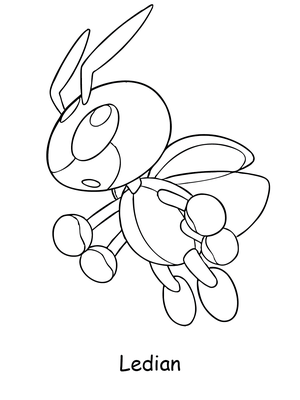 Ledian Kleurplaat — gratis kleurplaat printen