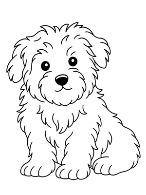 Maltezer Kleurplaat — gratis kleurplaat printen