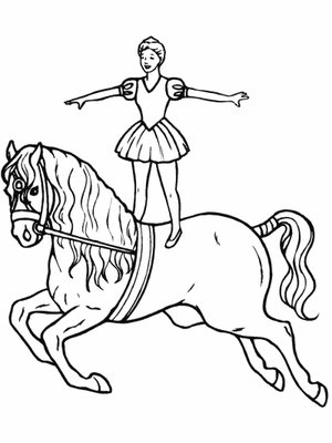 Paard 13 Kleurplaat — gratis kleurplaat