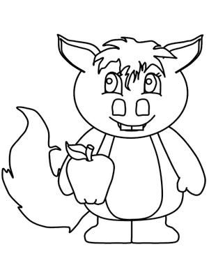 Paard 16 Kleurplaat — gratis kleurplaat