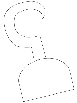 Piraat Haak 2 3 Kleurplaat — gratis kleurplaat