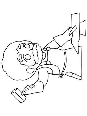 Smid Kleurplaat — gratis kleurplaat printen