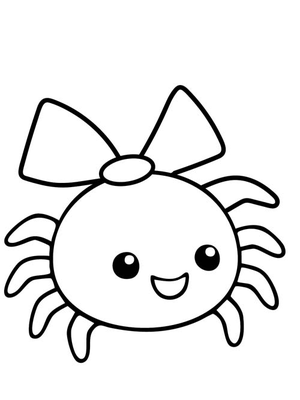 Baby Spin Kleurplaat — gratis kleurplaat