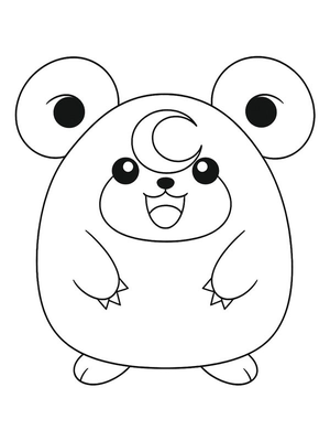 Squishmallows Kleurplaat — gratis kleurplaat printen