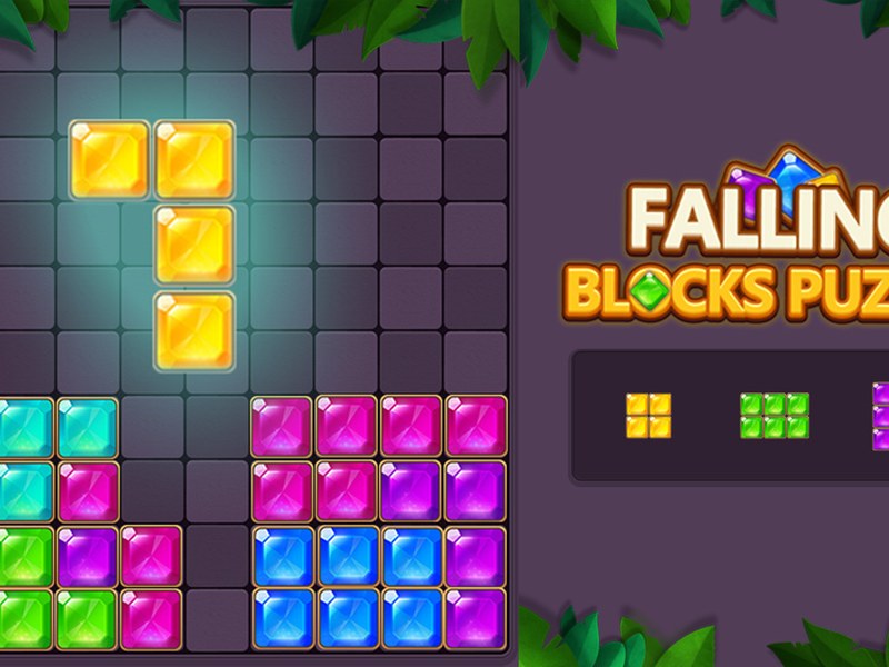 Falling Blocks Puzzle — Gratis online spelletje | Minipret
