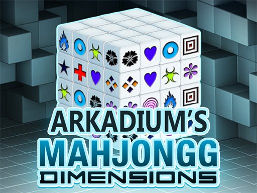 Arkadium's Mahjongg Dimensions Blue