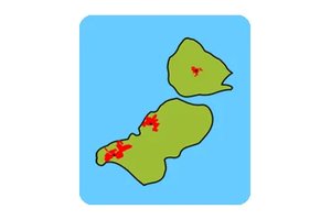 Flevoland Provincie Topografie