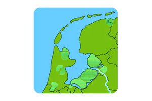 Polders Nederland Topografie