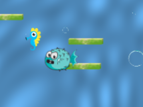 Springend Zeepaardje