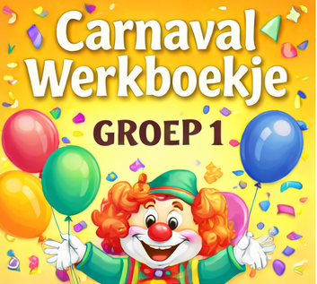 Carnaval Werkboekje Groep 1