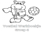 Voetbal Werkboekje Groep 4 — gratis werkboekje PDF