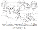 Winter Werkboekje Groep 7 — gratis werkboekje PDF
