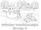Winter Werkboekje Groep 8 — gratis werkboekje PDF